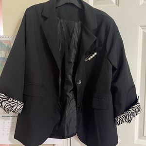 Black blazer